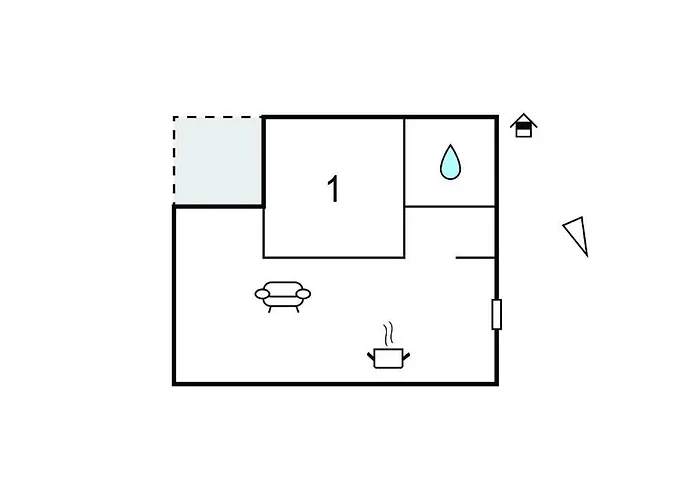 1 Bedroom Lovely In * Belej